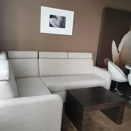Prywatny Salon Z Aneksem Kuchennym, Sypialnia W Diva Apartment *