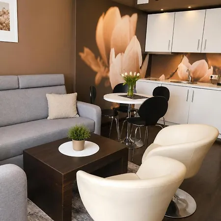 Apartament Prywatny Salon Z Aneksem Kuchennym, Sypialnią W Diva *